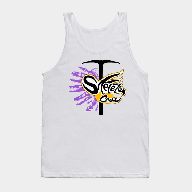 Logo - Nonbinary Pride Tank Top by SkeleCrewPaleo